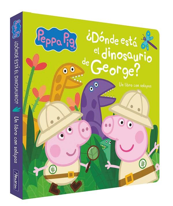 DÓNDE ESTÁ EL DINOSAURIO DE GEORGE? (PEPPA PIG. PEQUEÑAS MANITAS) | 9788448859060 | Galatea Llibres | Llibreria online de Reus, Tarragona | Comprar llibres en català i castellà online