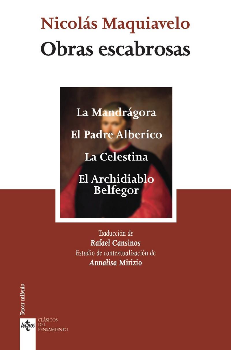 OBRAS ESCABROSAS | 9788430990177 | MAQUIAVELO, NICOLÁS | Galatea Llibres | Llibreria online de Reus, Tarragona | Comprar llibres en català i castellà online