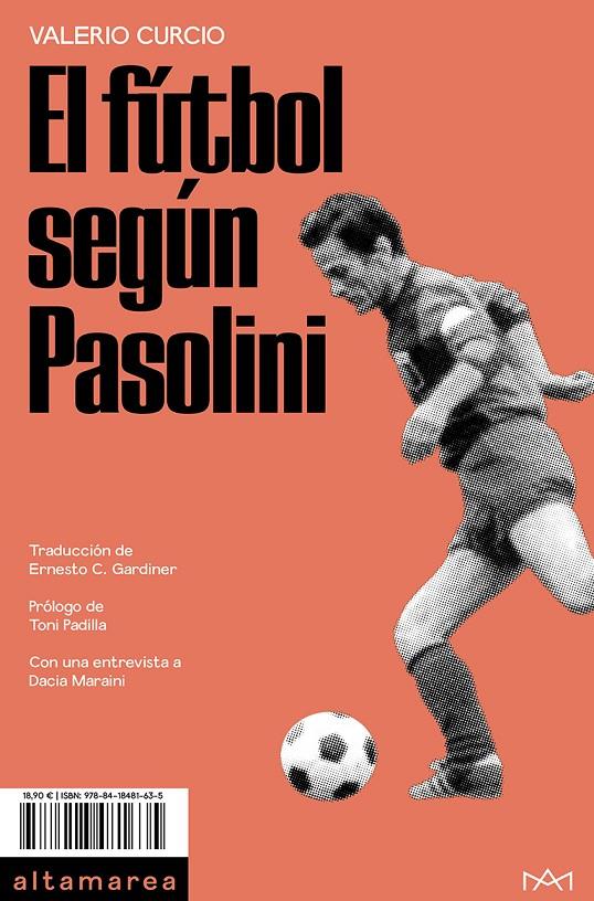 EL FÚTBOL SEGÚN PASOLINI | 9788418481635 | CURCIO, VALERIO | Galatea Llibres | Llibreria online de Reus, Tarragona | Comprar llibres en català i castellà online