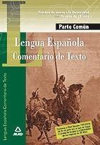 LENGUA ESPAÑOLA. COMENTARIO DE TEXTO PARTE COMUN | 9788466596565 | AA.VV. | Galatea Llibres | Llibreria online de Reus, Tarragona | Comprar llibres en català i castellà online