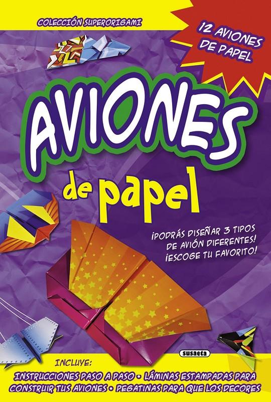 AVIONES DE PAPEL. 12 AVIONES DE PAPEL | 9788467728989 | Galatea Llibres | Llibreria online de Reus, Tarragona | Comprar llibres en català i castellà online