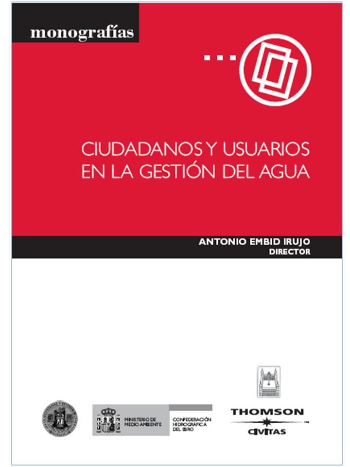 CIUDADANOS Y USUARIOS EN LA GESTION DEL AGUA | 9788447030484 | EMBID IRUJO,ANTONIO | Galatea Llibres | Llibreria online de Reus, Tarragona | Comprar llibres en català i castellà online