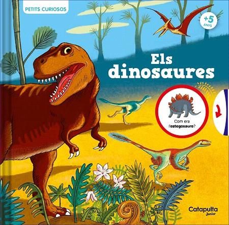 PETITS CURIOSOS: ELS DINOSAURES | 9788419987020 | ROLAND, CLAUDINE | Galatea Llibres | Librería online de Reus, Tarragona | Comprar libros en catalán y castellano online