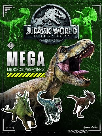 JURASSIC WORLD. MEGALIBRO DE PEGATINAS | 9788408185390 | Galatea Llibres | Llibreria online de Reus, Tarragona | Comprar llibres en català i castellà online