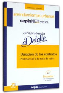 DURACION DE LOS CONTRATOS POSTERIORES AL 9 DE MAYO DE 1985 | 9788495762467 | EDITORIAL SEPIN | Galatea Llibres | Llibreria online de Reus, Tarragona | Comprar llibres en català i castellà online