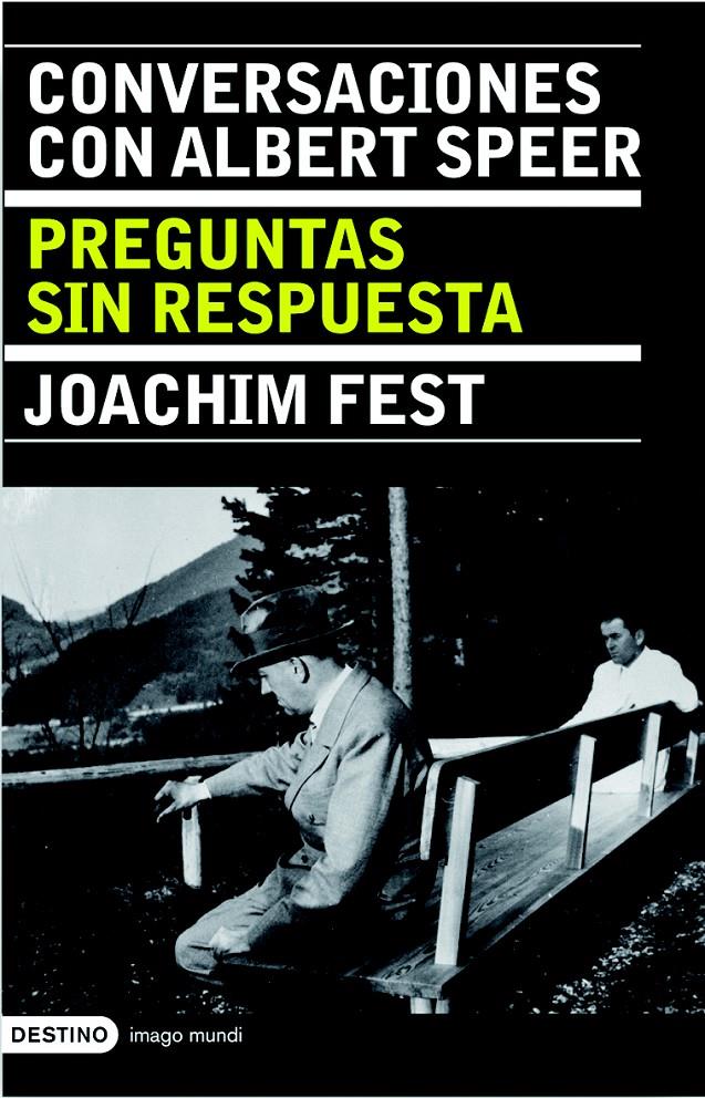 CONVERSACIONES CON ALBERT SPEER, PREGUNTAS SIN RESPUESTA | 9788423340255 | FEST, JOACHIM | Galatea Llibres | Llibreria online de Reus, Tarragona | Comprar llibres en català i castellà online