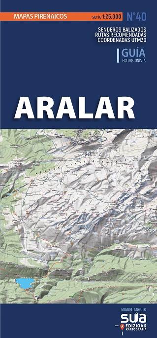 ARALAR MAPA | 9788482167954 | ANGULO, MIGUEL | Galatea Llibres | Llibreria online de Reus, Tarragona | Comprar llibres en català i castellà online