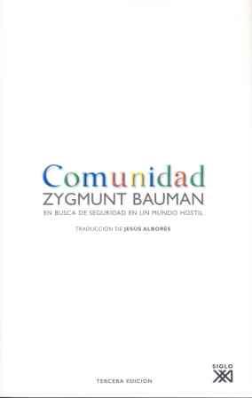 COMUNIDAD | 9788432312724 | BAUMAN, ZYGMUNT | Galatea Llibres | Llibreria online de Reus, Tarragona | Comprar llibres en català i castellà online