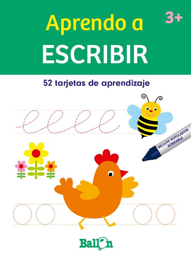 APRENDO A ESCRIBIR-TARJETAS BORRABLES | 9789403225760 | BALLON | Galatea Llibres | Llibreria online de Reus, Tarragona | Comprar llibres en català i castellà online