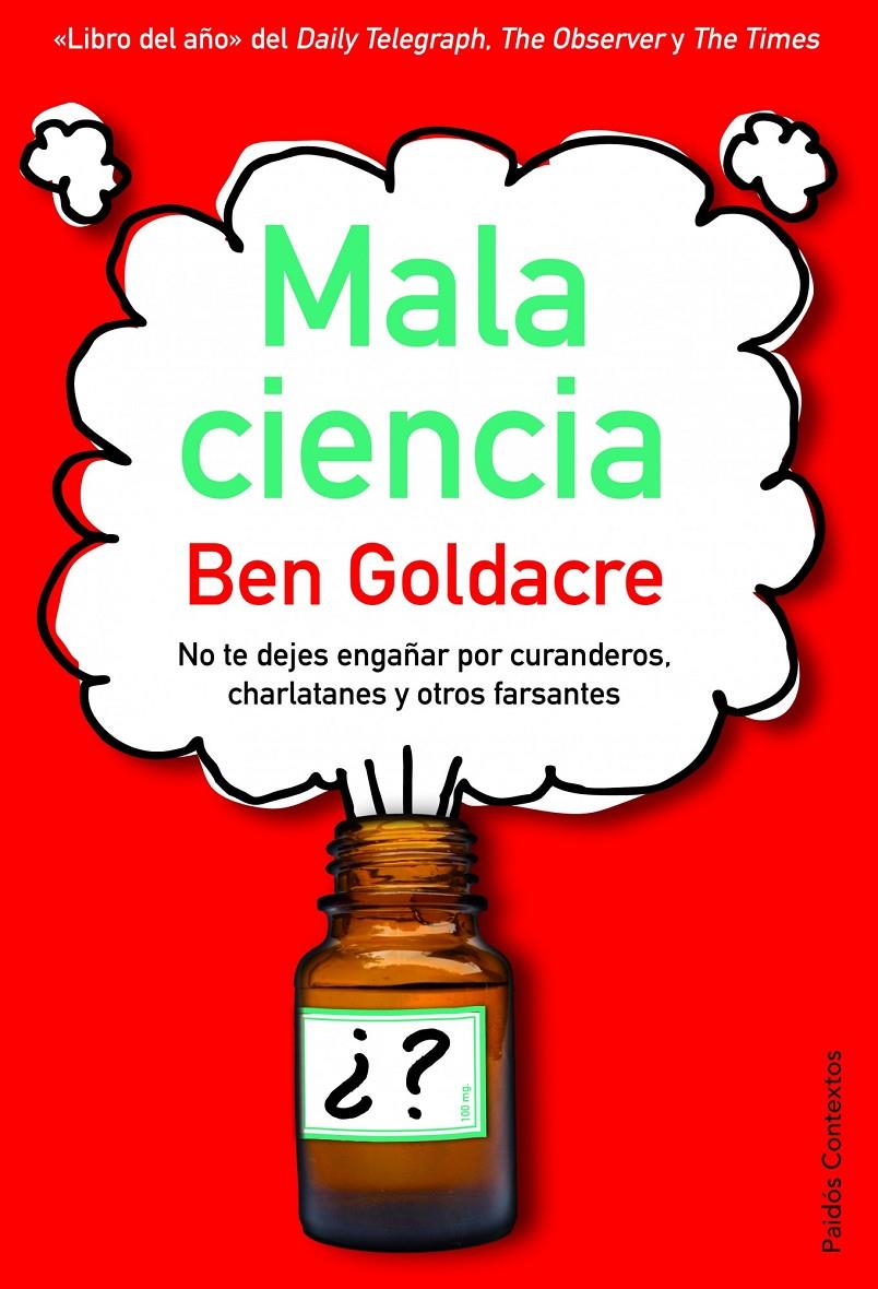 MALA CIENCIA | 9788449324963 | GOLDACRE, BEN | Galatea Llibres | Llibreria online de Reus, Tarragona | Comprar llibres en català i castellà online