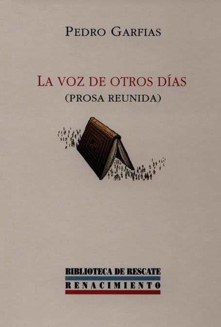 VOZ DE OTROS DIAS, LA | 9788484720300 | GARFIAS, PEDRO | Galatea Llibres | Llibreria online de Reus, Tarragona | Comprar llibres en català i castellà online