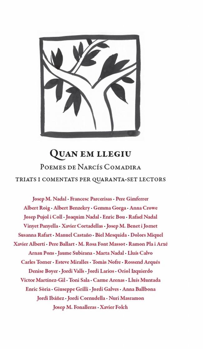 QUAN EM LLEGIIU | 9788429771060 | COMADIRA, NARCIS | Galatea Llibres | Librería online de Reus, Tarragona | Comprar libros en catalán y castellano online