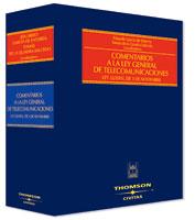 COMENTARIOS A LA ELY GENERAL DE TELECOMUNICACIONES | 9788447022656 | GARCIA DE ENTERRIA, EDUARDO | Galatea Llibres | Librería online de Reus, Tarragona | Comprar libros en catalán y castellano online