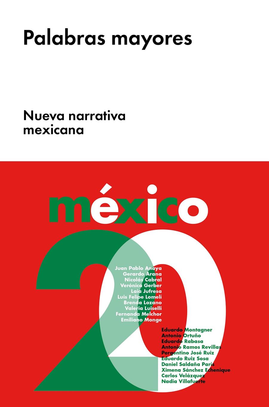 PALABRAS MAYORES. NUEVA NARRATIVA MEXICANA | 9788416420056 | VV.AA. | Galatea Llibres | Llibreria online de Reus, Tarragona | Comprar llibres en català i castellà online