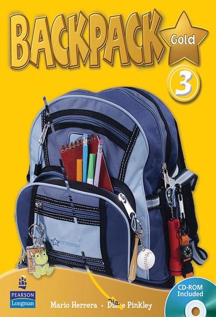 BACKPACK GOLD 3 (STUDENT´S BOOK & CD-ROM PACK) | 9781408245057 | PINKLEY, DIANE | Galatea Llibres | Llibreria online de Reus, Tarragona | Comprar llibres en català i castellà online