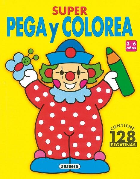 SUPER PEGA Y COLOREA 3-6 AÑOS | 9788430530090 | Galatea Llibres | Llibreria online de Reus, Tarragona | Comprar llibres en català i castellà online