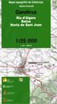 GANDESA MAPA TOPOGRÀFIC 1:25000 | 9788439389248 | Galatea Llibres | Llibreria online de Reus, Tarragona | Comprar llibres en català i castellà online