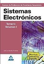 SISTEMAS ELECTRÓNICOS. TEMARIO 1 PROFESORES SECUNDARIA | 9788466581806 | GONZALEZ FERNANDEZ, JOSE LUIS | Galatea Llibres | Llibreria online de Reus, Tarragona | Comprar llibres en català i castellà online