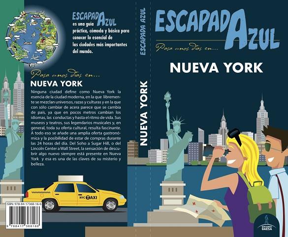 NUEVA YORK  ESCAPADA AZUL 2018 | 9788417368166 | MONREAL IGLESIA, MANUEL/MAZARRASA MOWINCKEL, LUIS | Galatea Llibres | Llibreria online de Reus, Tarragona | Comprar llibres en català i castellà online