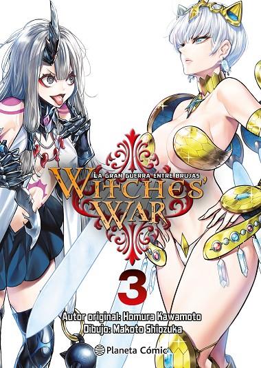 WITCHES WAR 3 | 9788411611909 | KAWAMOTO, HOMURA/SHIOZUKA, MAKOTO | Galatea Llibres | Llibreria online de Reus, Tarragona | Comprar llibres en català i castellà online