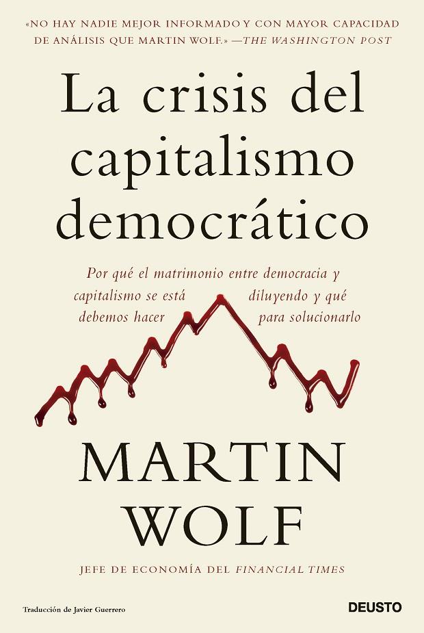 LA CRISIS DEL CAPITALISMO DEMOCRÁTICO | 9788423436064 | WOLF, MARTIN | Galatea Llibres | Llibreria online de Reus, Tarragona | Comprar llibres en català i castellà online