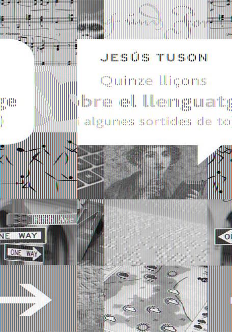 QUINZE LLIÇONS SOBRE EL LLENGUATGE | 9788415224129 | TUSON, JESÚS | Galatea Llibres | Llibreria online de Reus, Tarragona | Comprar llibres en català i castellà online