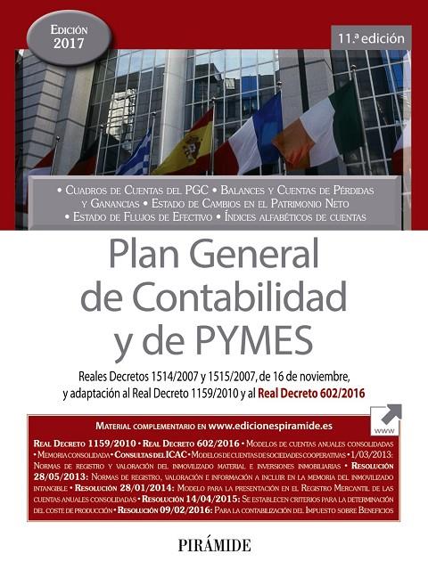 PLAN GENERAL DE CONTABILIDAD Y DE PYMES 2017 | 9788436837360 | Galatea Llibres | Llibreria online de Reus, Tarragona | Comprar llibres en català i castellà online