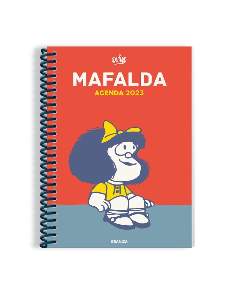 AGENDA MAFALDA 2023 ANILLADA COLUMNAS ROJA | 9789878935171 | Galatea Llibres | Llibreria online de Reus, Tarragona | Comprar llibres en català i castellà online