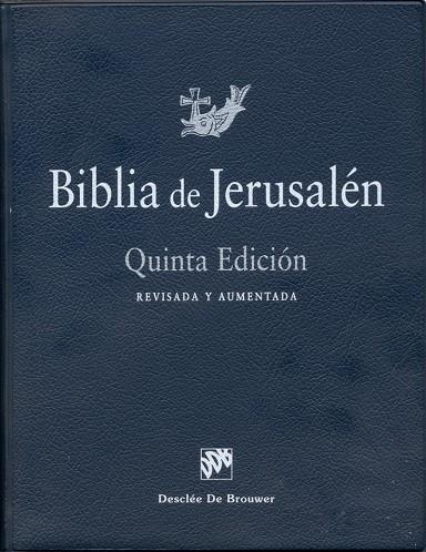 BIBLIA DE JERUSALÉN 5º EDICION | 9788433030467 | VV.AA. | Galatea Llibres | Llibreria online de Reus, Tarragona | Comprar llibres en català i castellà online