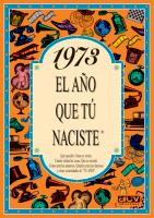 1973 EL AÑO QUE TU NACISTE | 9788489589216 | COLLADO BASCOMPTE, ROSA | Galatea Llibres | Llibreria online de Reus, Tarragona | Comprar llibres en català i castellà online