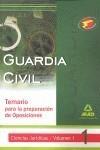 GUARDIA CIVIL TEMARIO VOL.1 | 9788467613582 | VV.AA. | Galatea Llibres | Llibreria online de Reus, Tarragona | Comprar llibres en català i castellà online