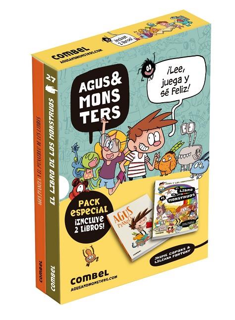 EL LIBRO DE LOS MONSTRUOS 27 AGUS Y LOS MONSTRUOS PACK ESPECIAL | 9788411582773 | COPONS RAMON, JAUME | Galatea Llibres | Llibreria online de Reus, Tarragona | Comprar llibres en català i castellà online