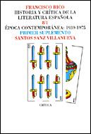 EPOCA CONTEMPORANEA 1939-1975. HISTORIA Y CRITICA DE LA LITE | 9788474237818 | RICO, FRANCISCO | Galatea Llibres | Librería online de Reus, Tarragona | Comprar libros en catalán y castellano online