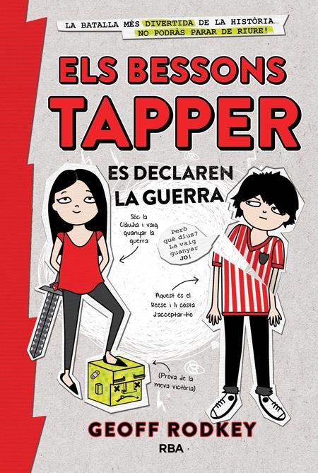 ELS BESSONS TAPPER ES DECLAREN LA GUERRA (ELS BESSONS TAPPER, 1) | 9788427208704 | RODKEY, GEOFF | Galatea Llibres | Llibreria online de Reus, Tarragona | Comprar llibres en català i castellà online