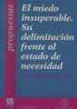 MIEDO INSUPERABLE.SU DELIMITACION FRENTE AL ESTADO | 9788480024167 | CUERDA ARNAU, MARIA LUISA | Galatea Llibres | Llibreria online de Reus, Tarragona | Comprar llibres en català i castellà online