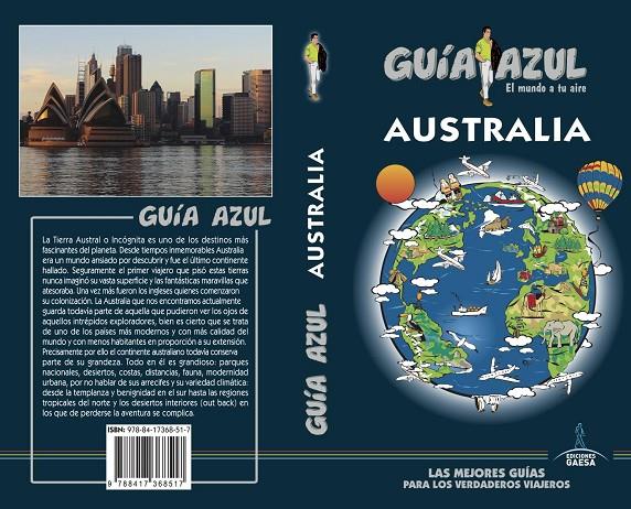 AUSTRALIA GUÍA AZUL 2018 | 9788417368517 | MARTíNEZ, MOSéS/MARTíNEZ, OMAR/GARCíA, JESúS | Galatea Llibres | Llibreria online de Reus, Tarragona | Comprar llibres en català i castellà online