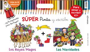 SÚPER PINTA Y ESCRIBE LAS NAVIDADES | 9788424649449 | CANYELLES, ANNA | Galatea Llibres | Llibreria online de Reus, Tarragona | Comprar llibres en català i castellà online