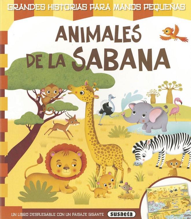 ANIMALES DE LA SABANA | 9788467747003 | Galatea Llibres | Llibreria online de Reus, Tarragona | Comprar llibres en català i castellà online