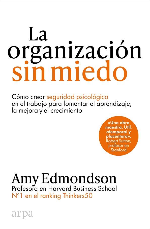 LA ORGANIZACIÓN SIN MIEDO | 9788410313187 | EDMONDSON, AMY | Galatea Llibres | Llibreria online de Reus, Tarragona | Comprar llibres en català i castellà online