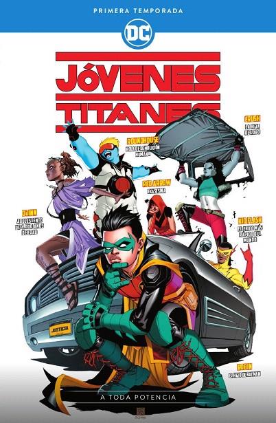 JÓVENES TITANES: PRIMERA TEMPORADA – A TODA POTENCIA | 9788417960063 | GLASS, ADAM | Galatea Llibres | Llibreria online de Reus, Tarragona | Comprar llibres en català i castellà online