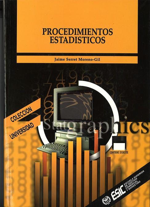 PROCEDIMIENTOS ESTADISTICOS | 9788473561716 | SERRET MORENO-GIL, JAIME | Galatea Llibres | Librería online de Reus, Tarragona | Comprar libros en catalán y castellano online