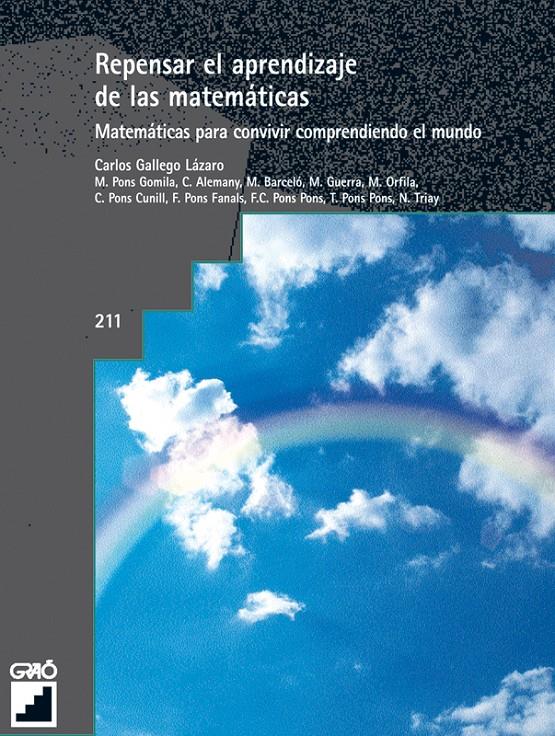 REPENSAR EL APRENDIZAJE DE LAS MATEMATICAS | 9788478273713 | VV.AA | Galatea Llibres | Llibreria online de Reus, Tarragona | Comprar llibres en català i castellà online