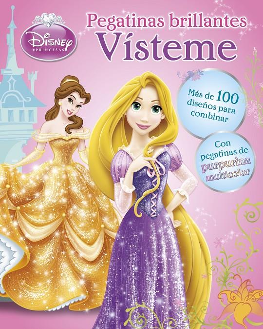 VÍSTEME (PRINCESAS DISNEY). PEGATINAS BRILLANTES | 9788499516141 | Galatea Llibres | Llibreria online de Reus, Tarragona | Comprar llibres en català i castellà online