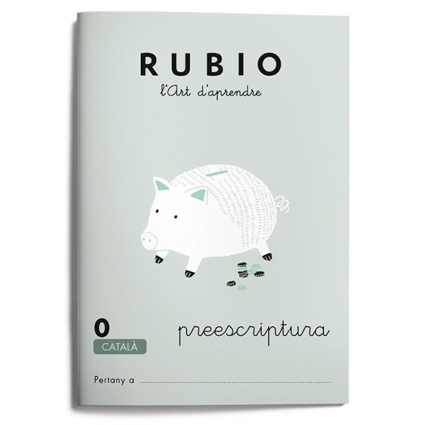 QUADERN RUBIO PREESCRIPTURA 0 | 9788489773400 | Galatea Llibres | Llibreria online de Reus, Tarragona | Comprar llibres en català i castellà online