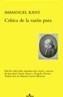 CRITICA DE LA RAZON PURA | 9788430938100 | KANT, IMMANUEL | Galatea Llibres | Llibreria online de Reus, Tarragona | Comprar llibres en català i castellà online