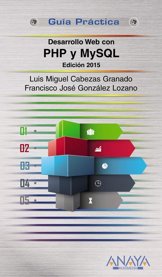 DESARROLLO WEB CON PHP Y MYSQL. GUÍA PRÁCTICA (ED. 2015) | 9788441535688 | CABEZAS, LUIS MIGUEL/GONZÁLEZ, FRANCISCO JOSÉ | Galatea Llibres | Llibreria online de Reus, Tarragona | Comprar llibres en català i castellà online