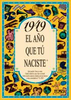 1949 EL AÑO QUE TU NACISTE | 9788488907868 | COLLADO BASCOMPTE, ROSA | Galatea Llibres | Llibreria online de Reus, Tarragona | Comprar llibres en català i castellà online