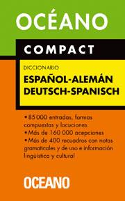 DICCIONARIO COMPACT ESPAÑOL-ALEMAN Y VICEVERSA | 9788449421037 | AAVV | Galatea Llibres | Librería online de Reus, Tarragona | Comprar libros en catalán y castellano online