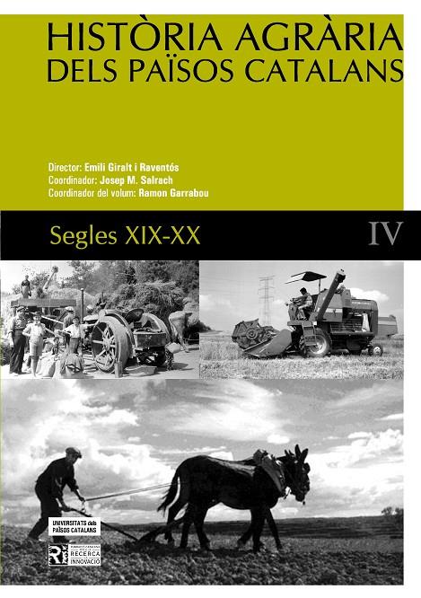 HISTORIA AGRARIA DELS PAISOS CATALANS VOLIV | 9788447530779 | GIRALT RAVENTOS, EMILI | Galatea Llibres | Llibreria online de Reus, Tarragona | Comprar llibres en català i castellà online