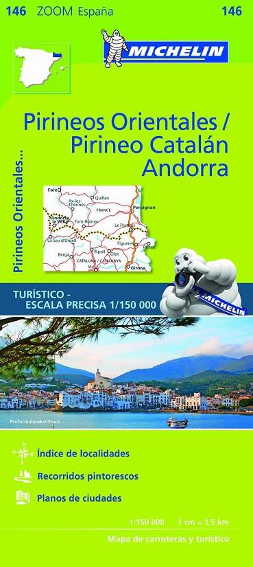 MAPA ZOOM PIRINEOS ORIENTALES / PIRINEO CATALÁN, ANDORRA | 9782067218147 | Galatea Llibres | Llibreria online de Reus, Tarragona | Comprar llibres en català i castellà online